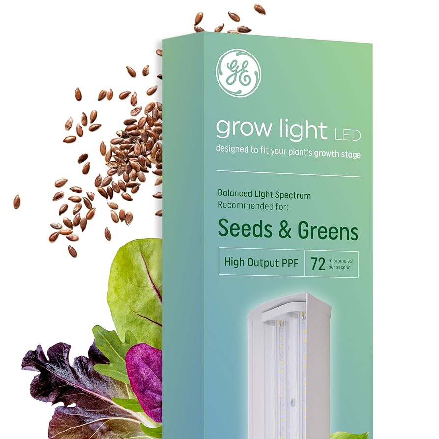 新品 植物育成LED 1000w グロウライト growlight Amazon.co.jp: GE LEDグローライト 屋内植物用 種子と緑用の一
